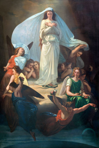Virgen María inmaculada llena de Gracia